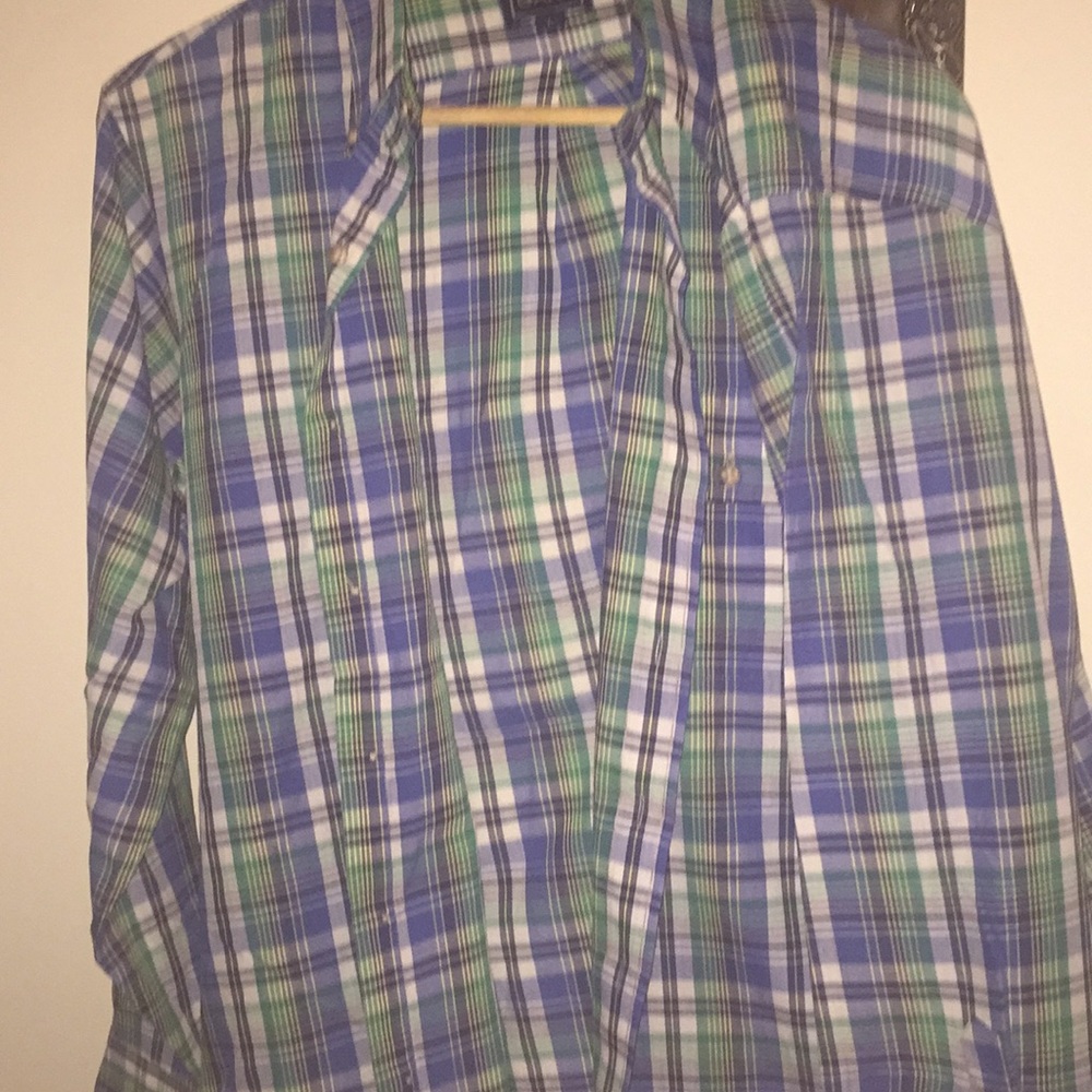 The Hunt Plaids- Giant Size Lg Checker buttondown